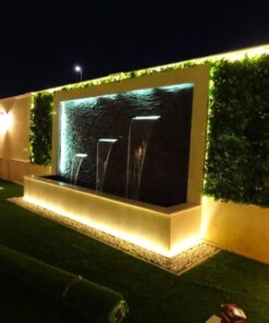 Alternative view of water Blade size 24(2)feet Cascade Waterfall, For WALL Fountain