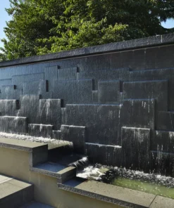 Alternative view of Wall Fountain Jet Haider Pipe With Nozzle Waterfall