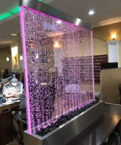 Alternative view of Acrylic Rgb Bubble Wall Fountain